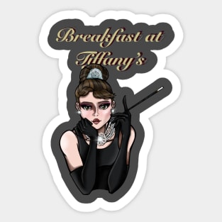 Breakfast at Tffany’s Sticker